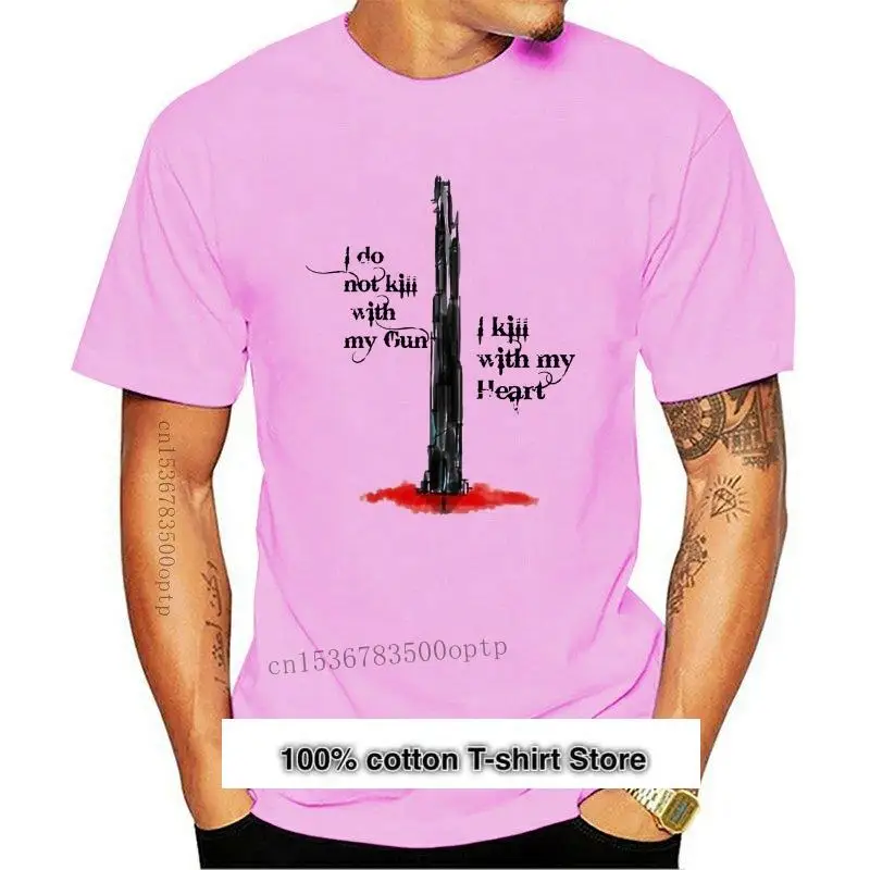 Camiseta De Manga Corta Para Hombre, Camisa Formal De Algodon, Estilo De Verano, Torre Oscura, Novedad, 2021, 2021