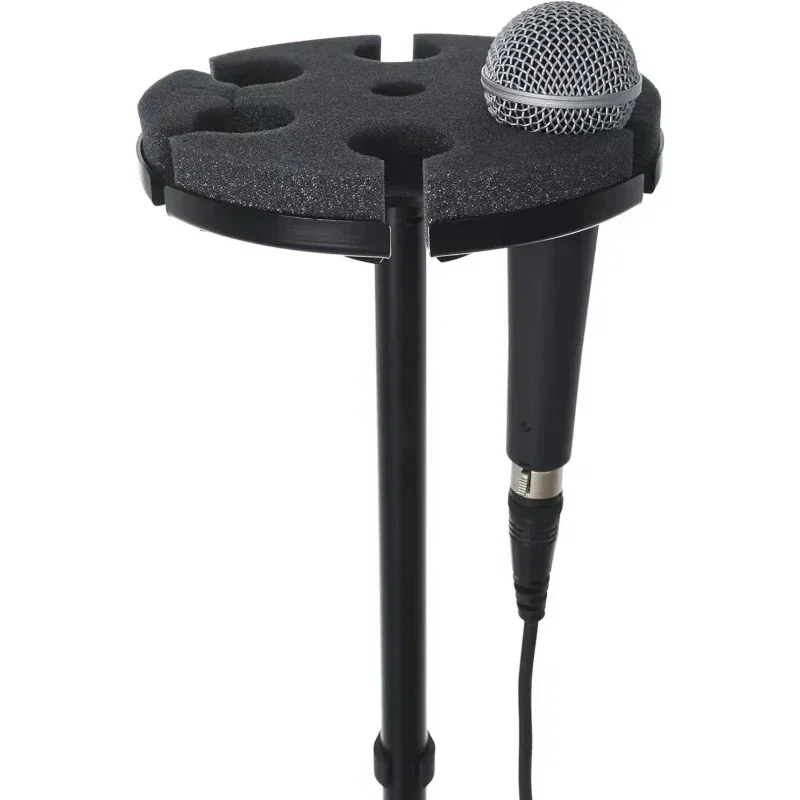 Weysat Lot de 2 supports de perche de microphone en métal