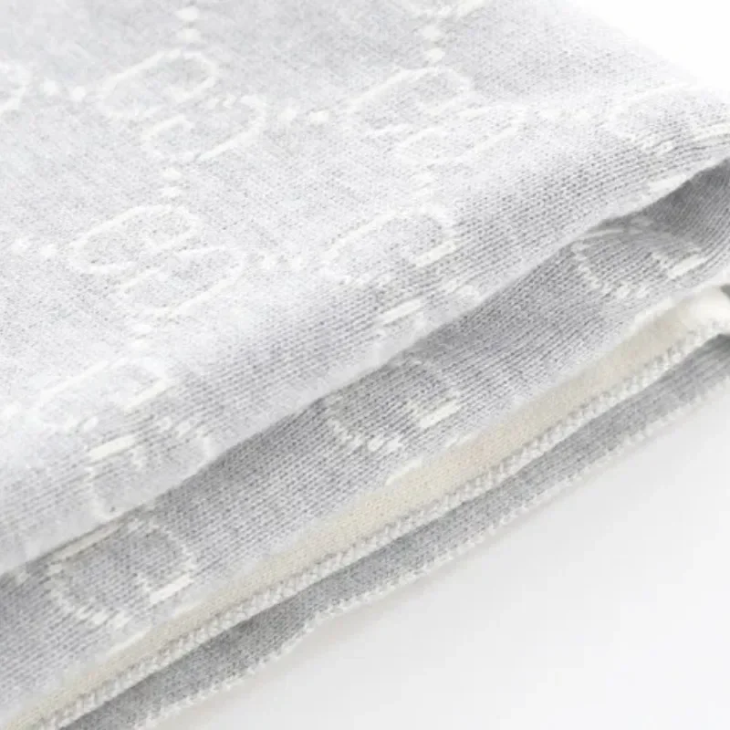 Baby Blanket & Swaddling Thick Knit Jacquard Soft Skin Outdoor Windproof Warm Hat Baby Stroller Air Conditioning Cotton Quilt