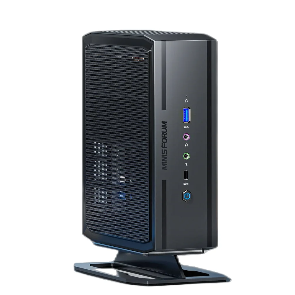 

Мини-пк Minisforum NAD9, Intel i9 12900H DDR4 PCIe 4,0 SSD 8K HD WiFi BT RJ45 2,5G 1000 LAN Windows 11 Pro, игровой мини-пк