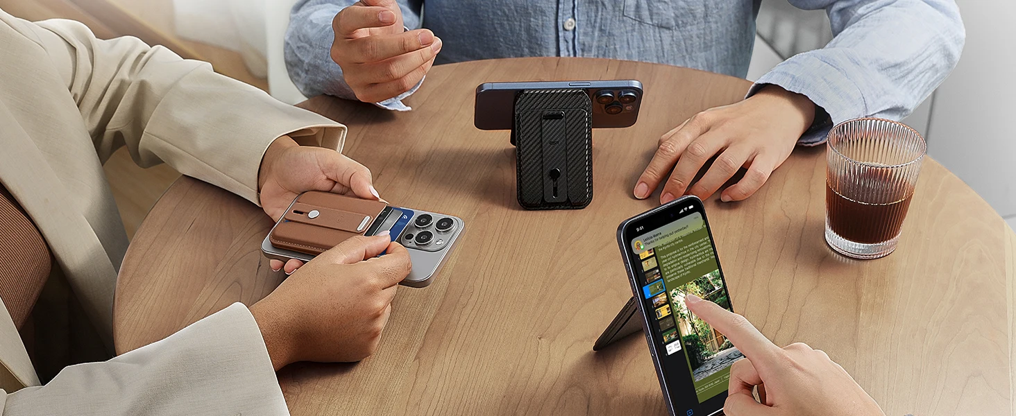 Grip Wallet Stand ESR con cerradura magnética mejorada