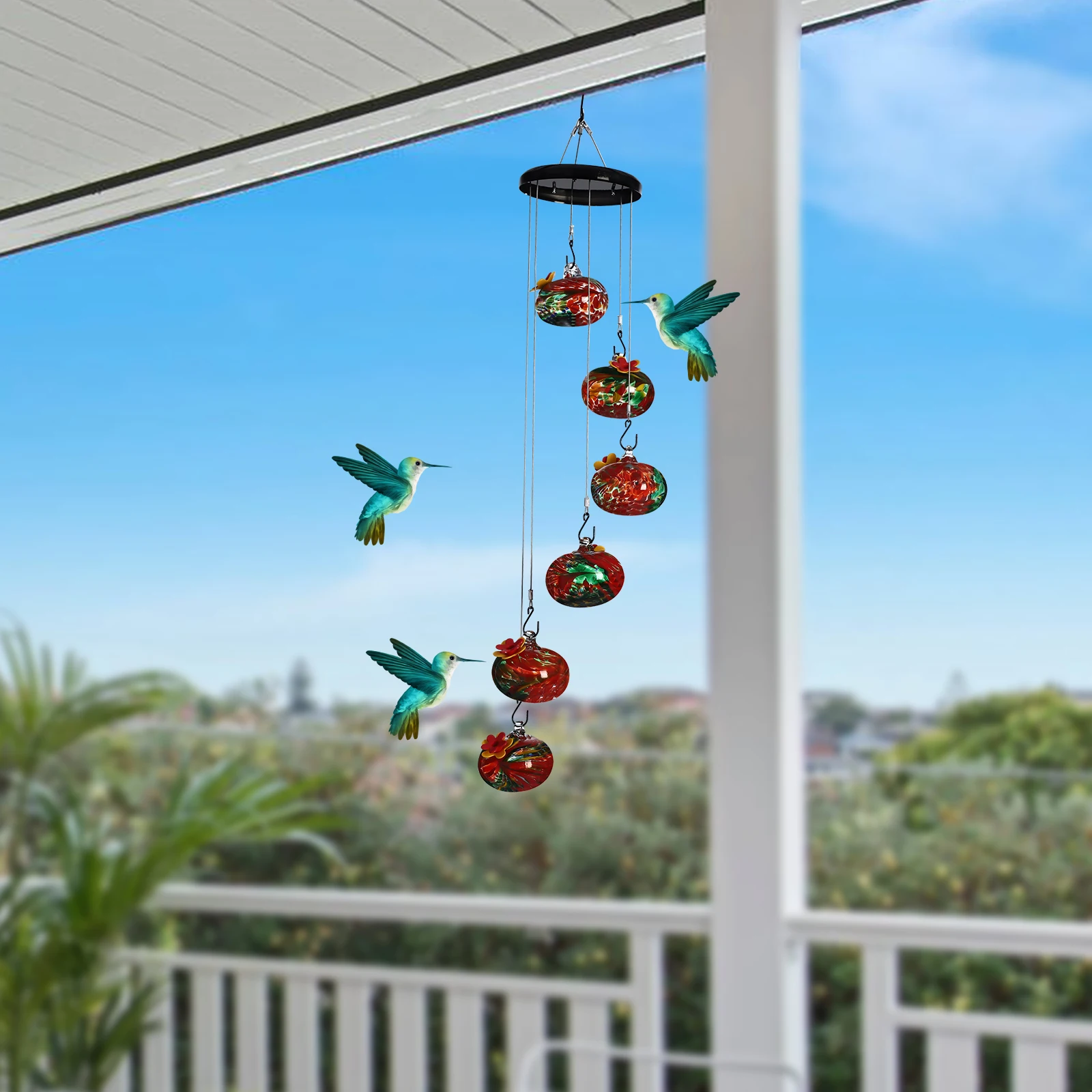Hummingbird feeders, Bird feeders, Outdoors hanging decor, Food Containers for Outdoors,Garden Decoration,Outdoor Hanging