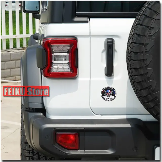 Adesivo Metálico 4X4