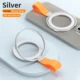 Silver Orange Loop