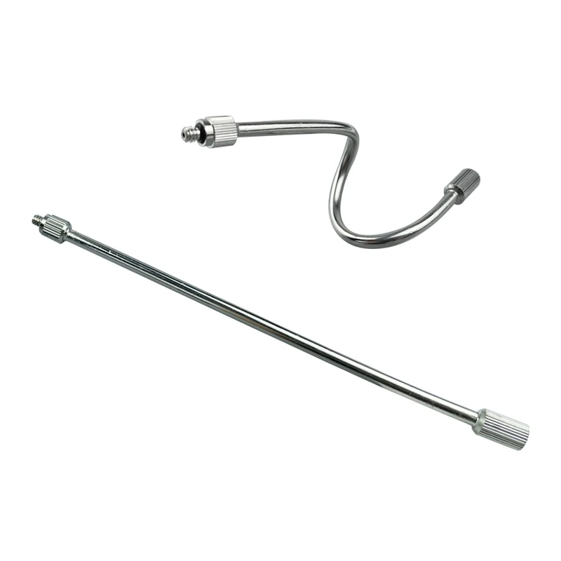 Kit Accessori Per Spruzzatore Airless - 2 Aste Prolunga 30cm + Separatore Colori + Ugelli Testa Universale