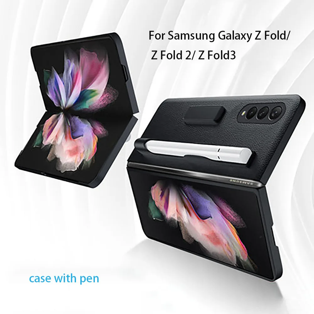 

Чехол-книжка из натуральной кожи с защитой от падения