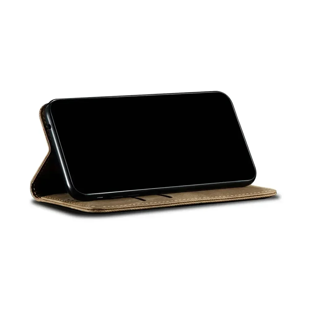 Leather Flip Case with Magnetic Closure