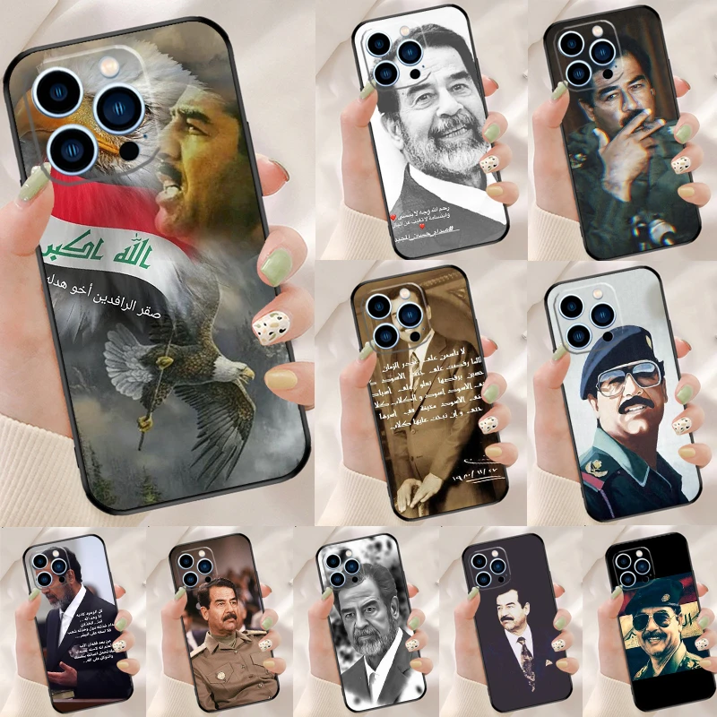 Etui Fashion Saddam Hussein Iraq Arabic Case For iPhone 13 12 Mini 11 Pro Max 12Pro 13Pro XS X XR 7 8 Plus SE2 Protection Cover case iphone 13 pro 