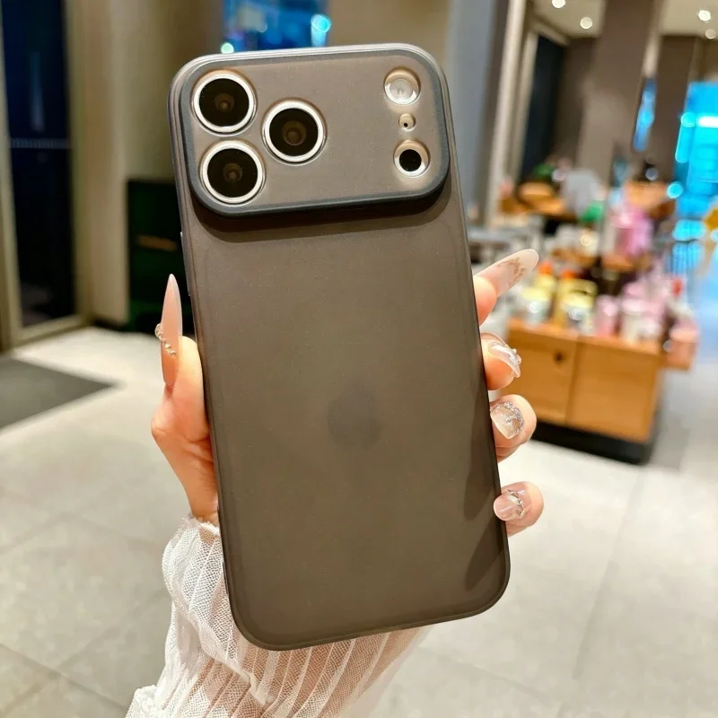 Luxury Ultra Slim Matte Clear Colorful Soft Silicone Phone Case