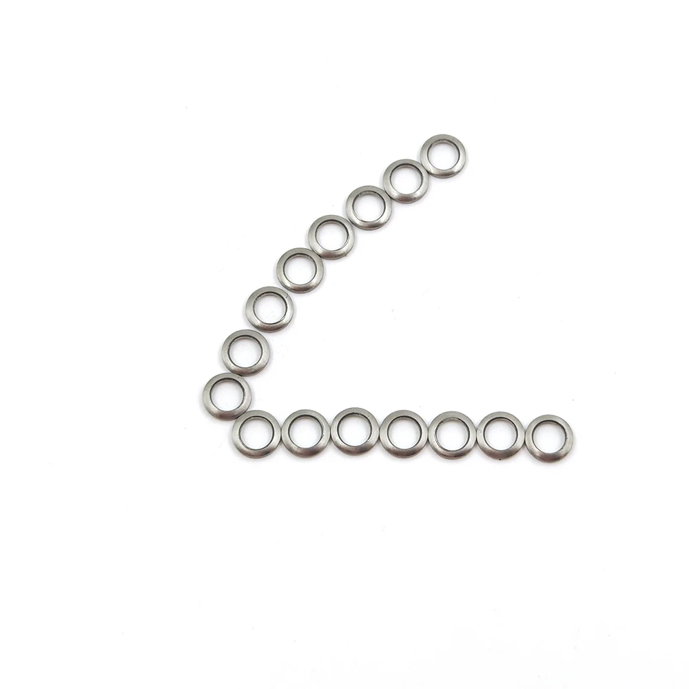 외부 니플 스테인리스강 필러 PW 7048 와셔, 7.0mm 외경 4.8mm 내경 0.14g/pcs