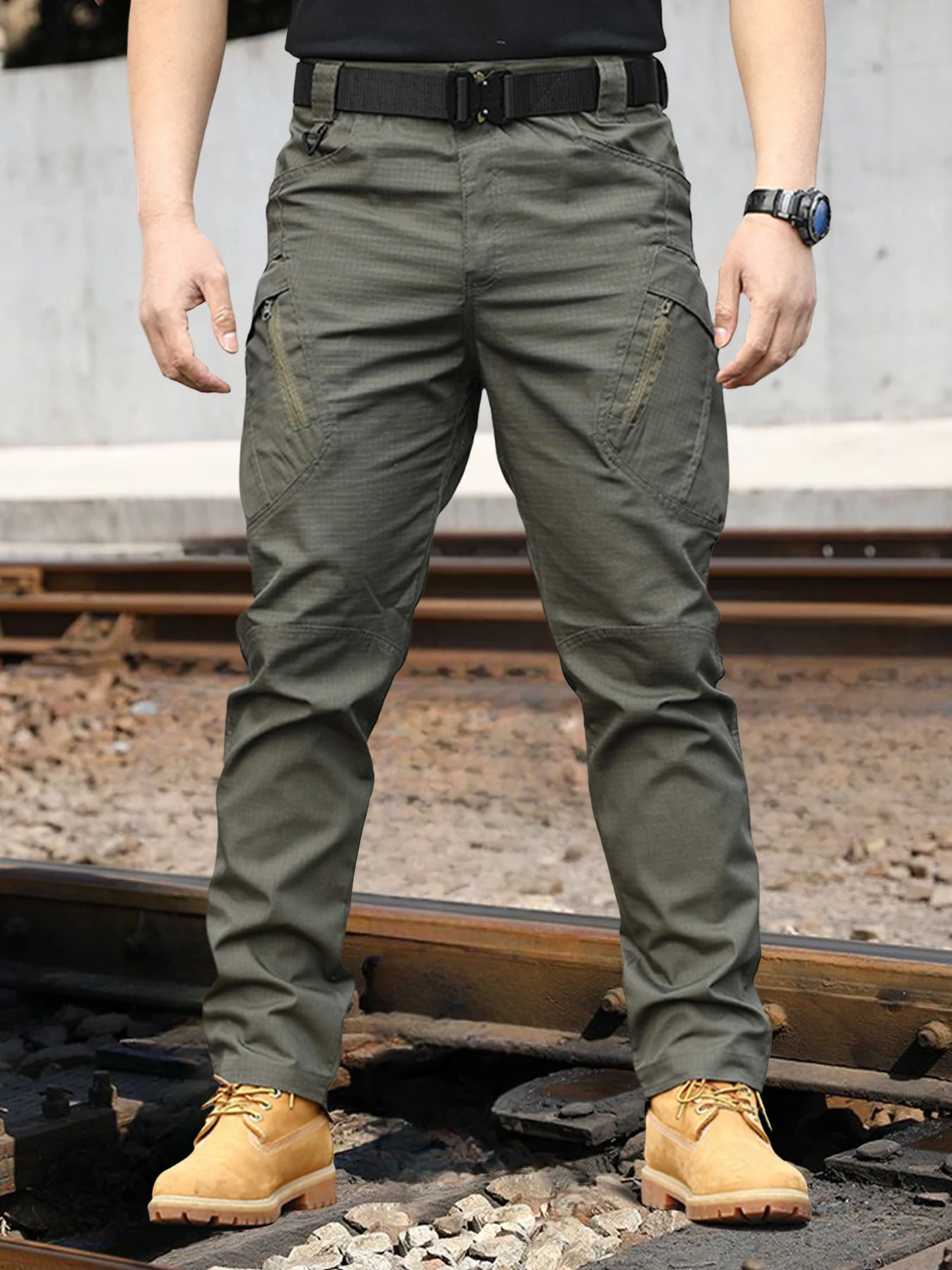 Men’s IX9 Tactical Work Pants with Multi Pocket Design