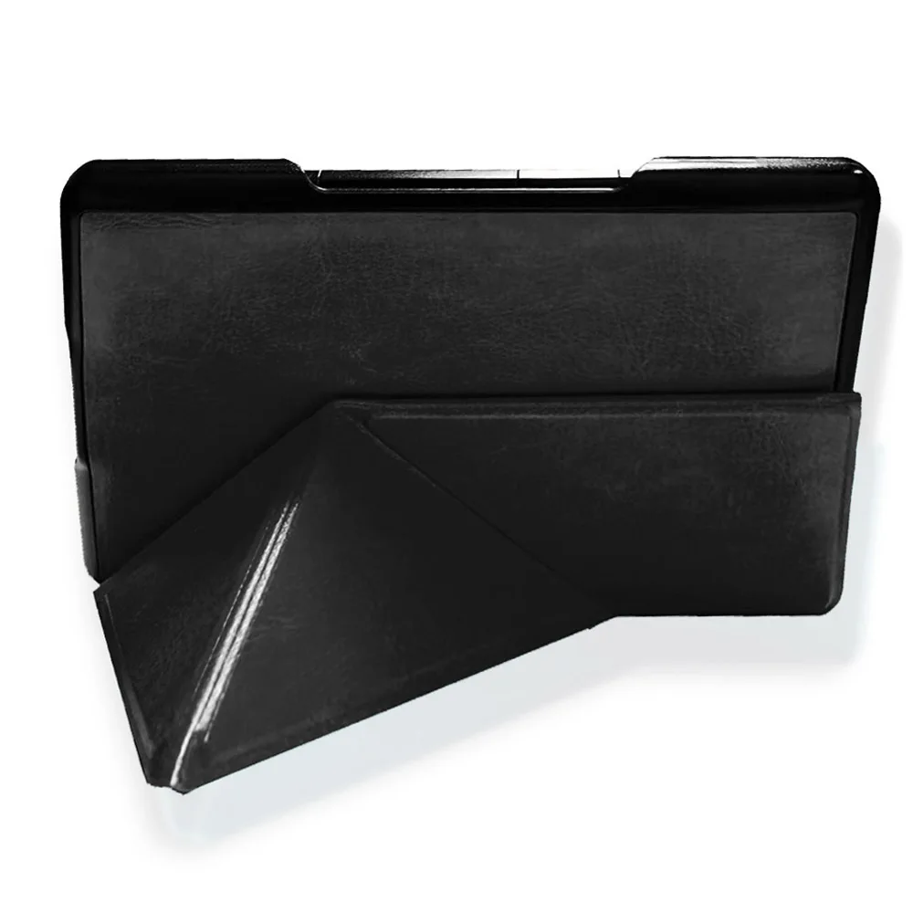 kindle caso para kindle clássico geração magnético inteligente tecido capa protetor de tela couro caso
