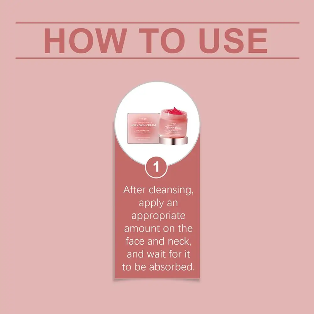 100 مللي كريم جيلي كولليجن يرطب عميق متوهج يقلل من...