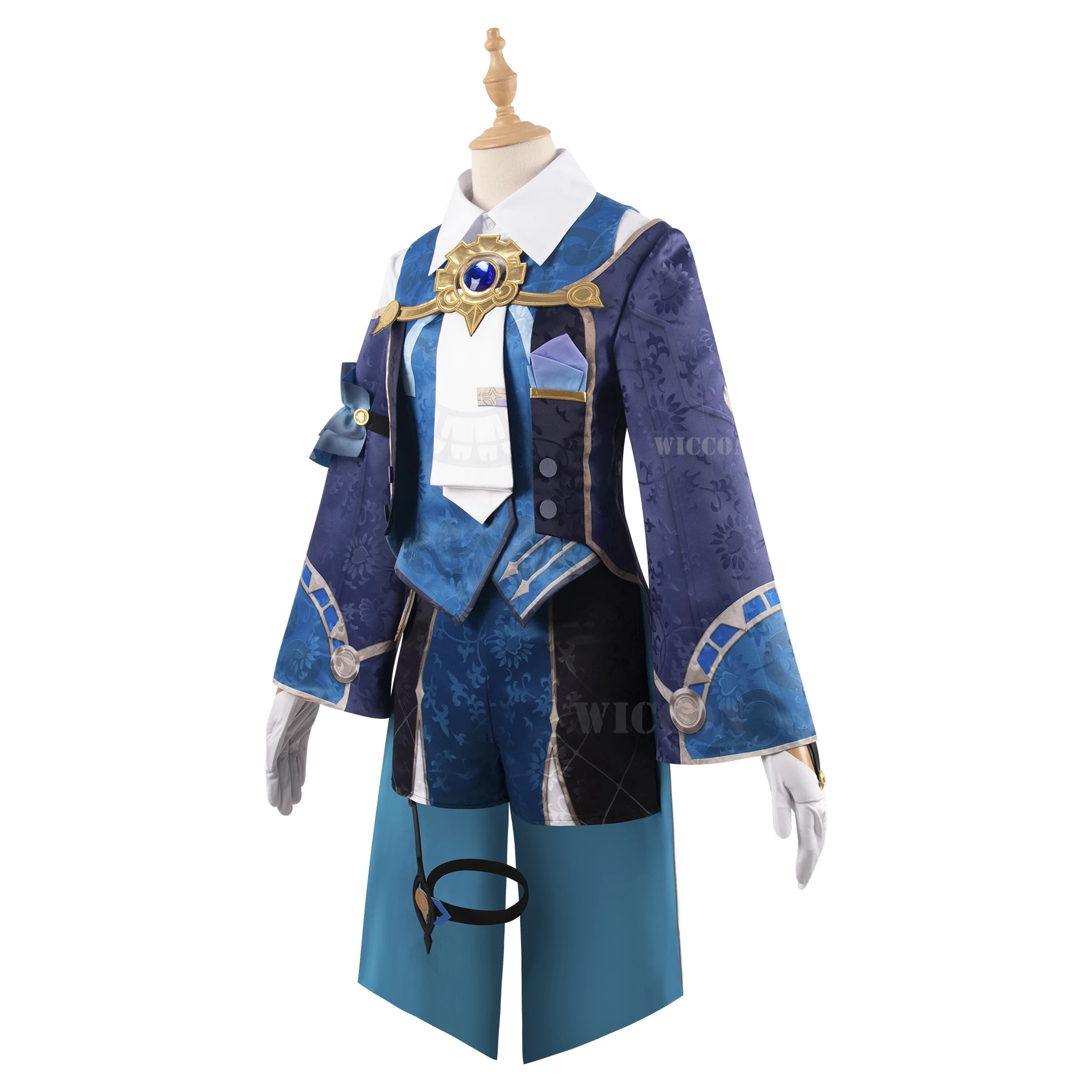 New Game Honkai: Star Rail Misha Cosplay Costume Women Girls Shota Comic-con Party Suit Misha Suit Wig Role Play Clothing 26