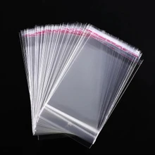  100pcs/pack Transparent Cellophane Bag Clear Opp Plastic Bags for Candy Lollipop Cookie packing Packaging Wedding Party Gift Bag 