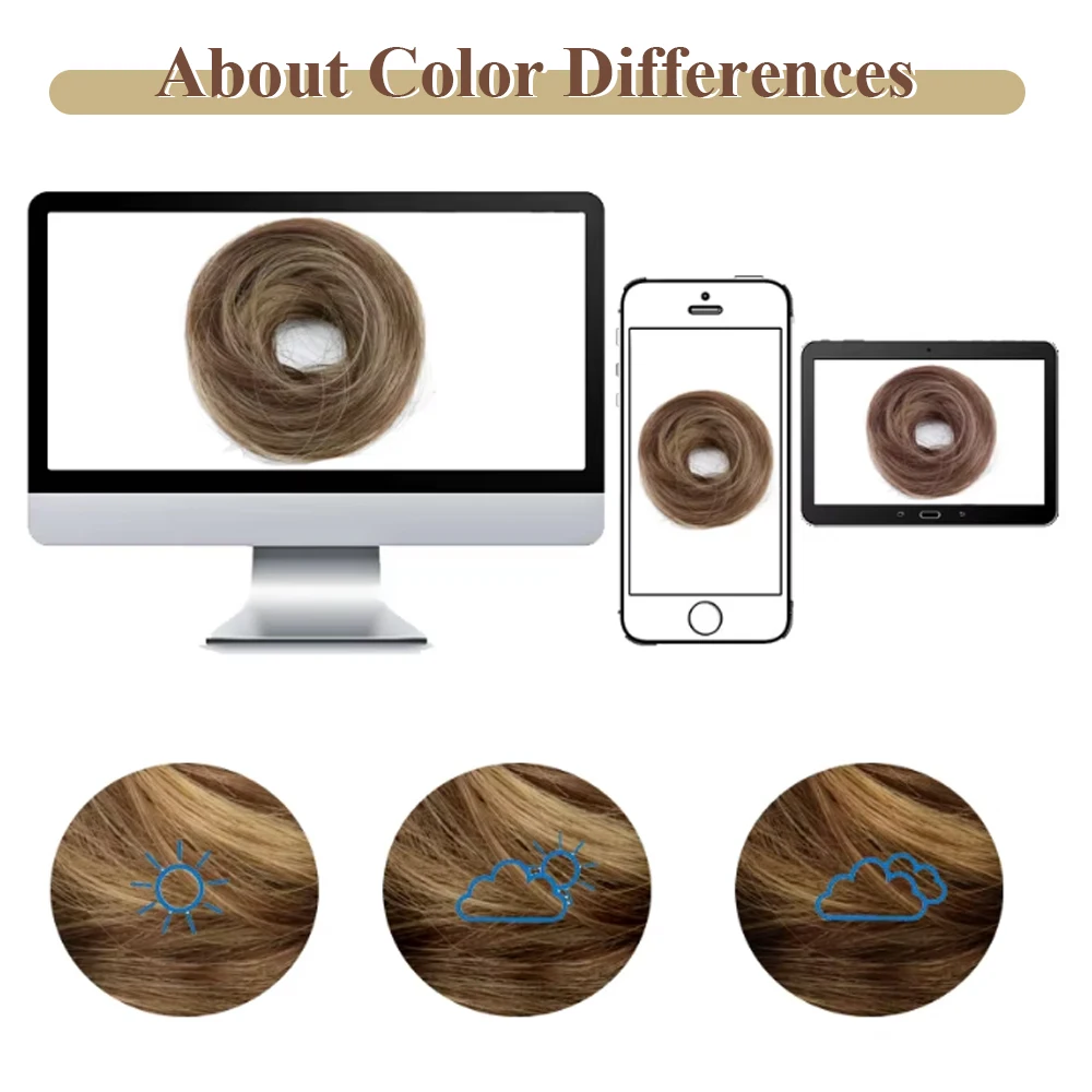 여성용 합성 우아한 잔머리, 탄력 있는 고무줄, 귀여운 헤어 액세서리, 헤어 익스텐션