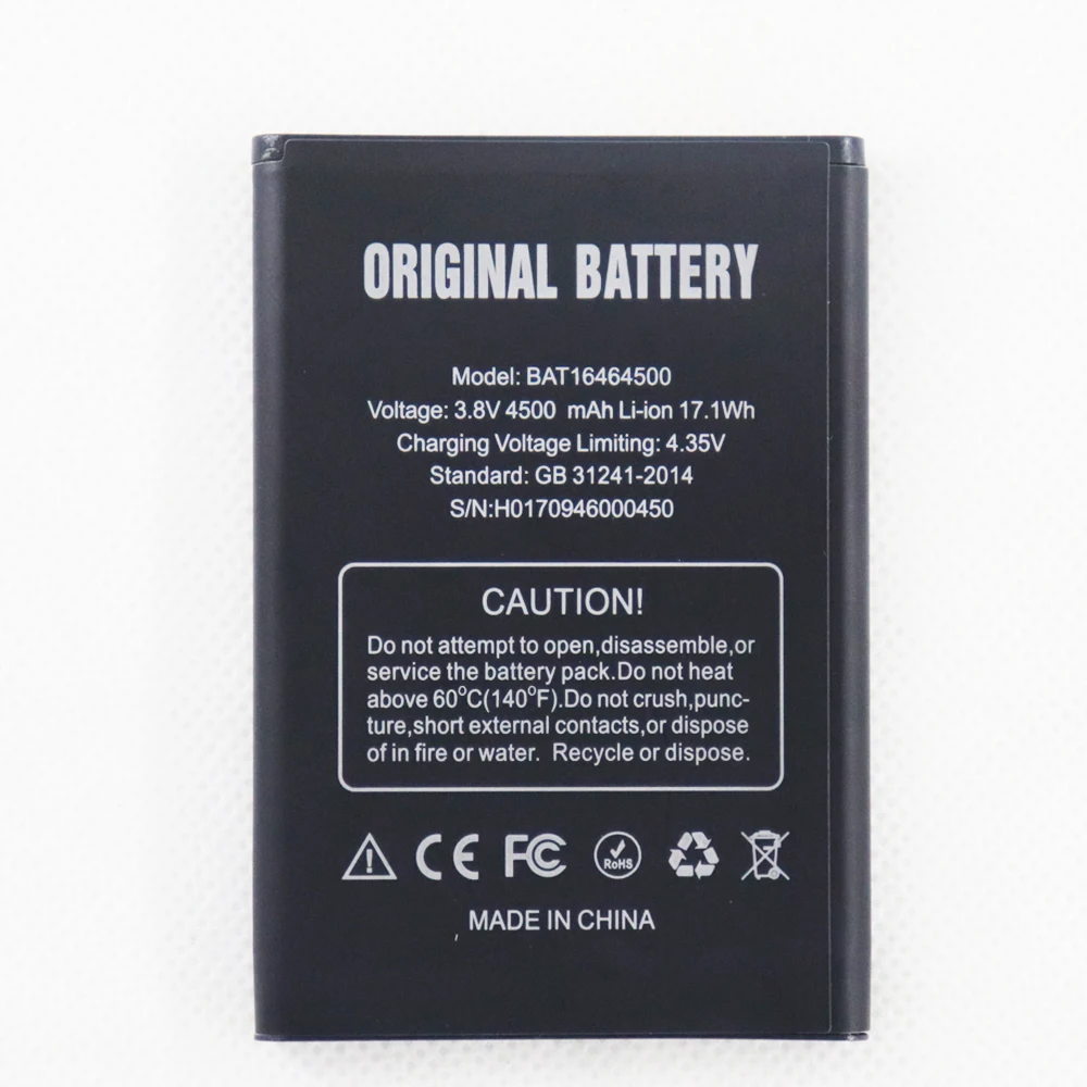 

ISUNOO T5 BAT16464500 4500mAh Backup Battery For DOOGEE T5 Lite
