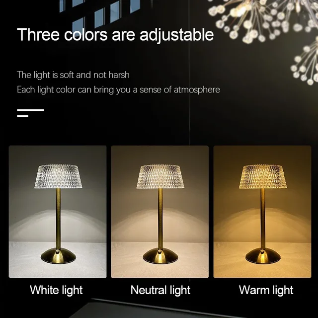 Rechargeable LED Touch Night Lamp 6
