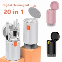 20/1 Digital Cleaning Kit Phone Camera Laptop keyboard Cleaning brush key Screen cleaner Dust Collector Christmas gift 2