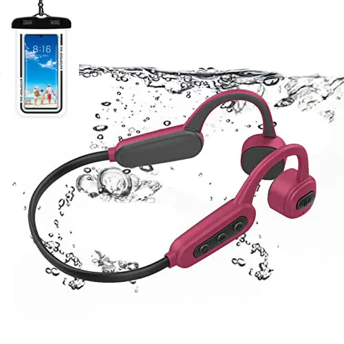 microsoft zune Waterproof MP3 IPX8 Diving Swimming MP3 Player 32GB Bone Conduction Wireless Bluetooth Headset Surfing and phone Waterproof Bag sandisk mp3 player MP3 Players