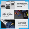 Double Barrel Shotgun Shell Ejecting Toy Nerf Gun Soft Bullet Toy Gun, Sawed-Off Shotgun Foam Darts Blaster with Cartridge Cases 3
