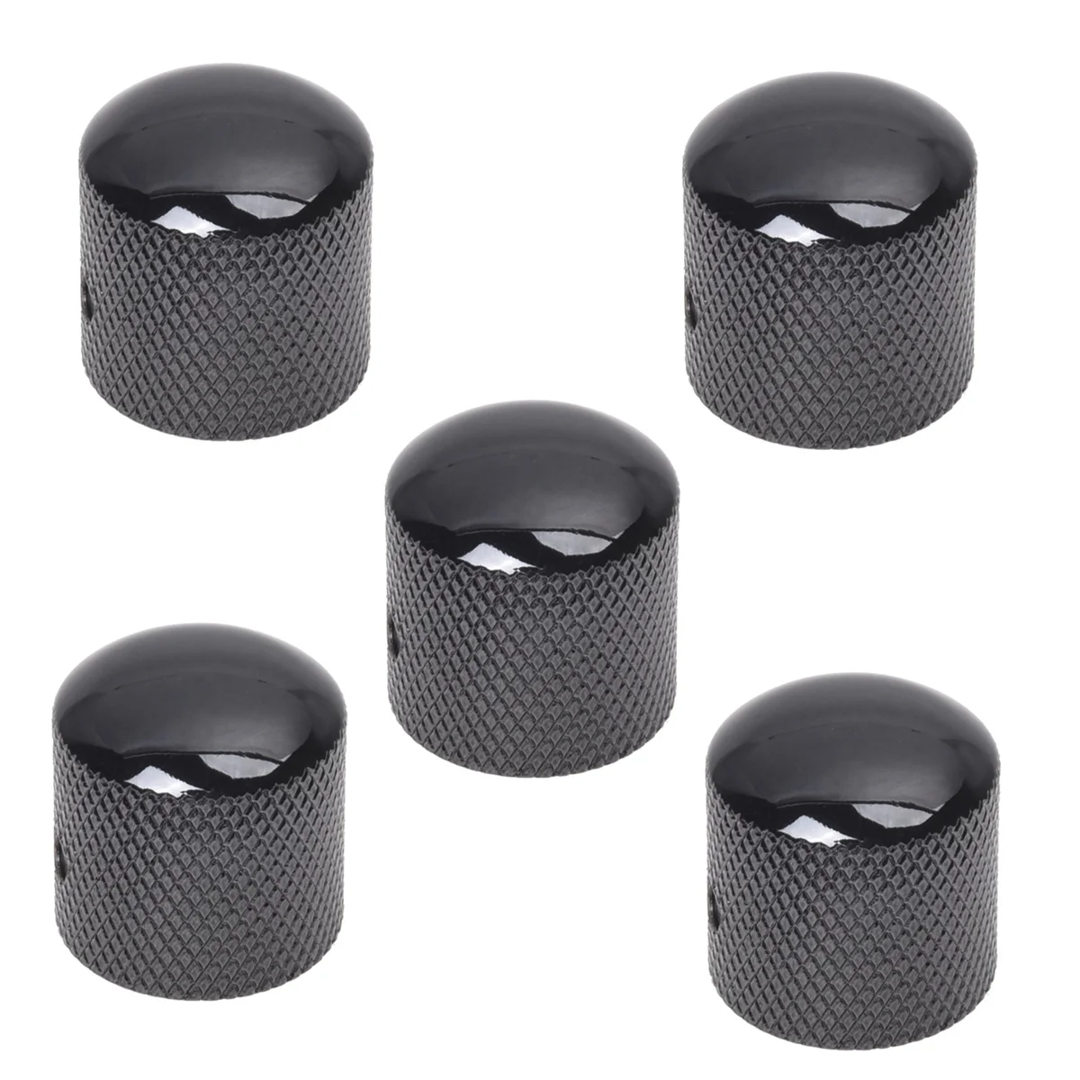 

5X Black Electric Guitar Volume Tone Control Knob