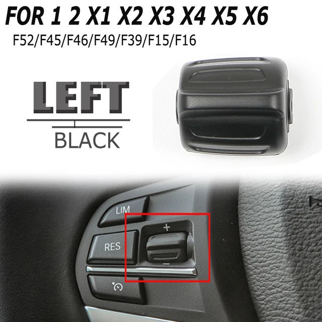 Auto Links Rechts Lenkrad Drehknopf Taste Abdeckung Ersatz Für BMW 1 2 X1  X2 X3 X4 X5 X6 serie F45 F15 F16 F25 F26 F39 - AliExpress