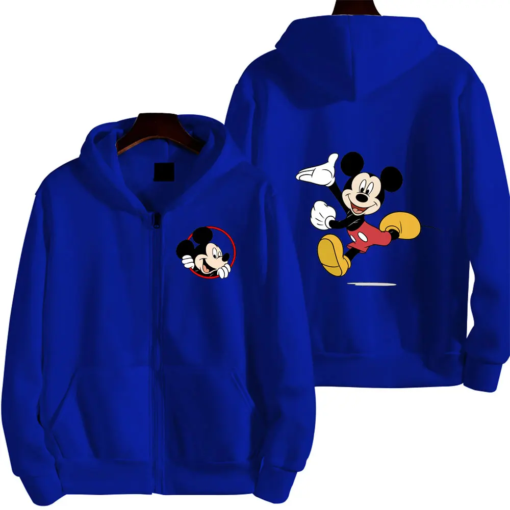 Womens Disney Mickey Mouse Graphic Sweatshirt All Items Buy 1 Authentic and Free Shipping Clothes Y2K Woman Winter Hoodie Jacket 4