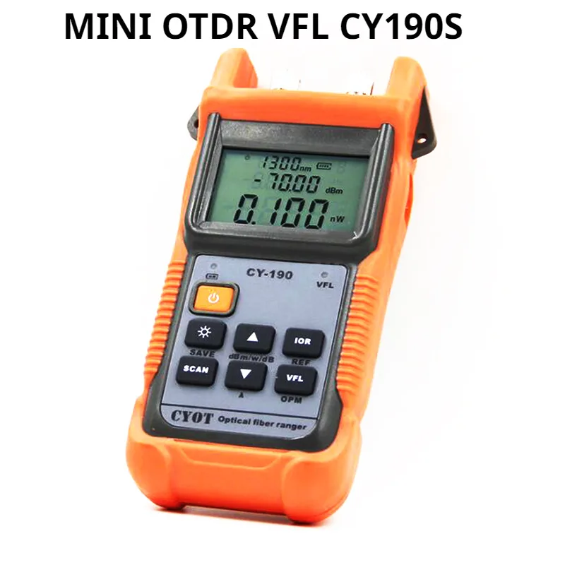 

Мини OTDR VFL CY190S волоконно-оптический Ranger Визуальный Электронный локатор неисправности кабеля визуальный локатор неисправности