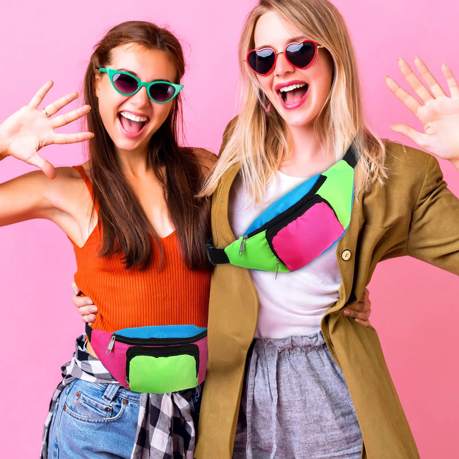 Fanny Pack Waist Pack Shiny Waist Bag 3