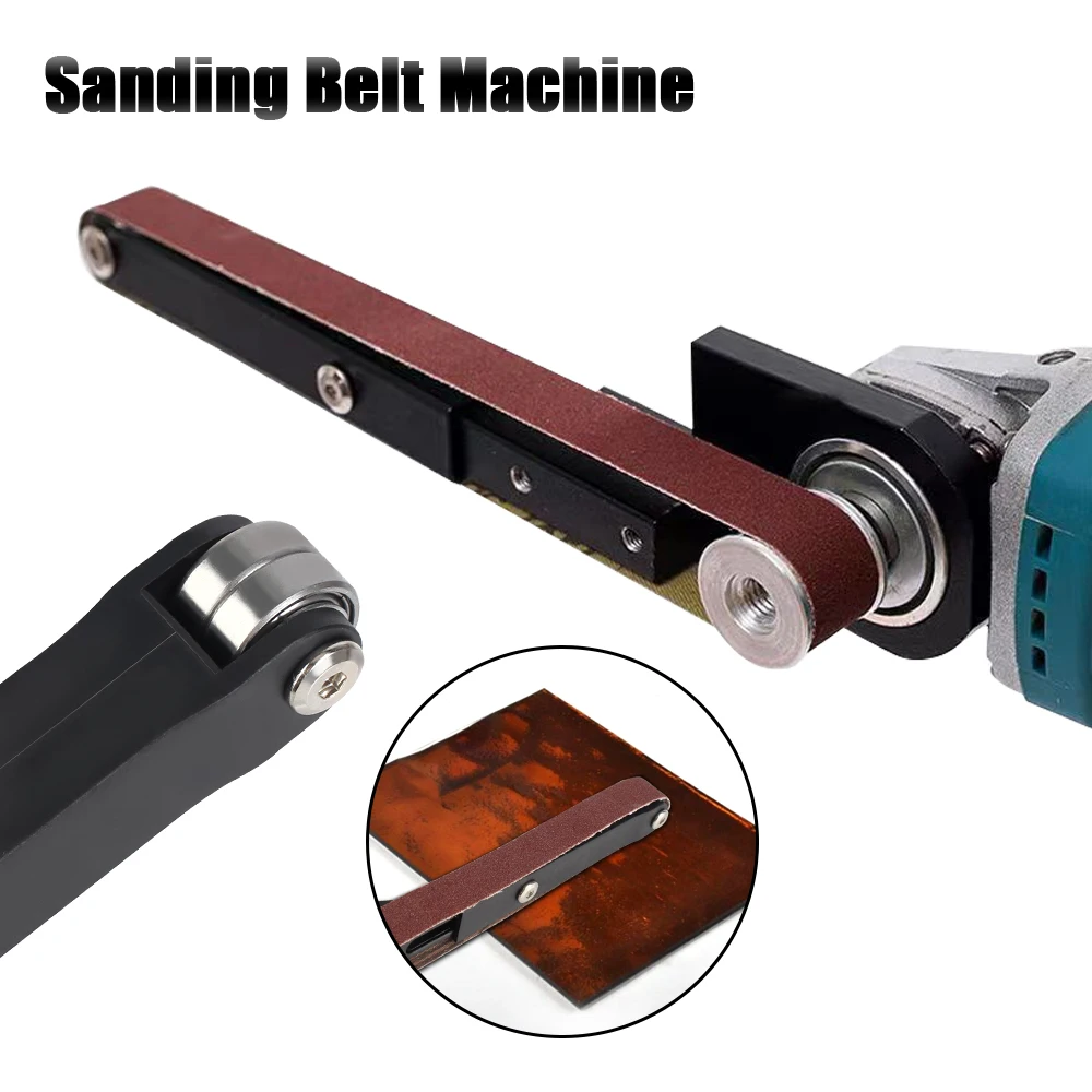 Metals Handle Holder Adapter Tool Accessories Sanding Belt Machine Electric Drill Conversion Angle Grinder Trimming Polishing