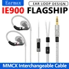 Earmax IE600 IE300 IE900 Professional HIFI Stereo In-ear Headset Flagship Dynamic Earphones Detachable Audio Cable 1