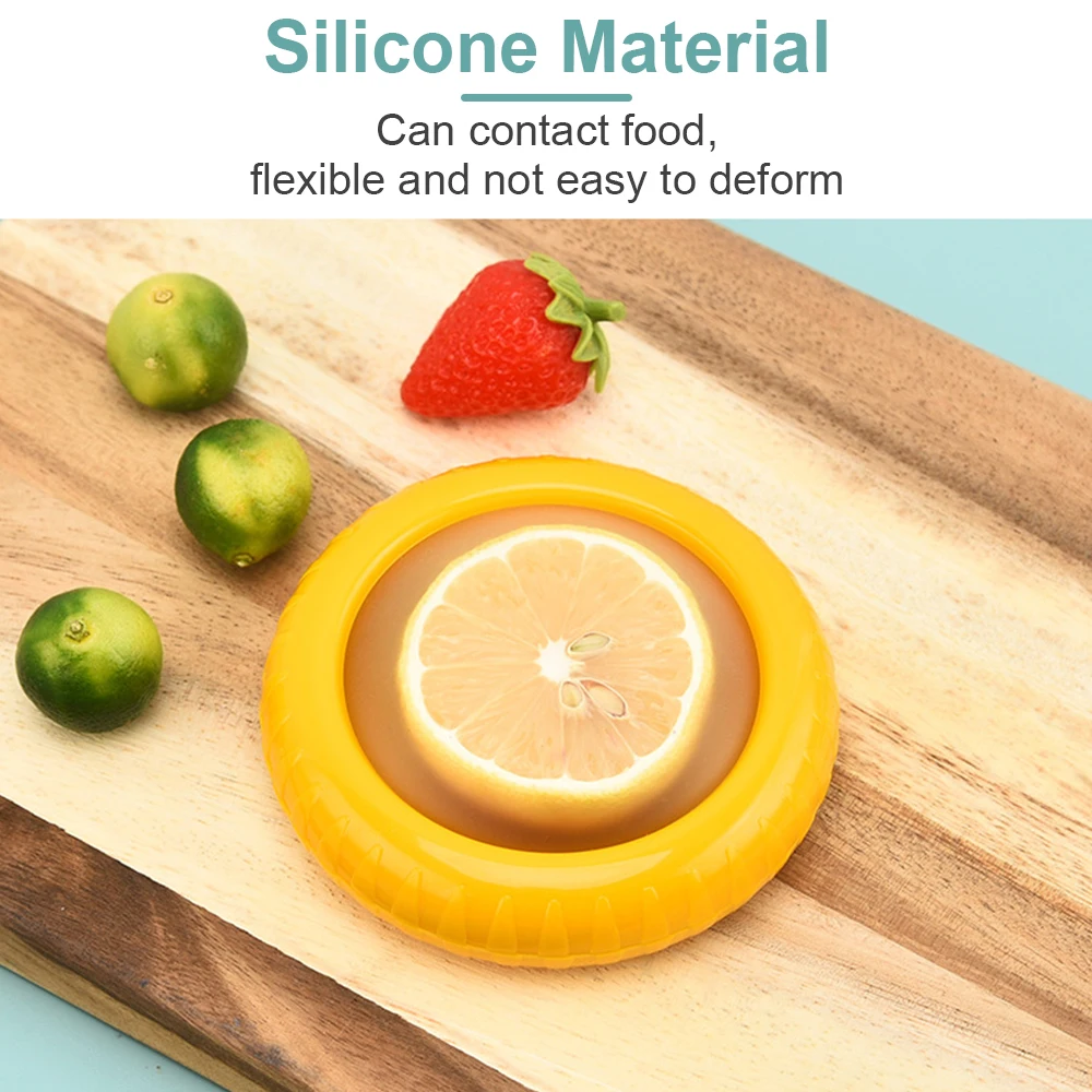 Fruit Vegetable Fresh-keeping box Avocado Food Storage Box Fruit Preservation Seal Cover kitchen storage box rice storage box food storage container food storage can food storage box storage box Kitchen Tools Kitchen Accessories 1 Pc