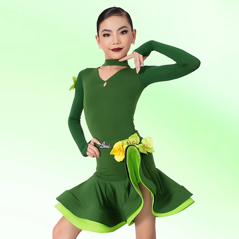 

Детское платье для латиноамериканских танцев BL11461