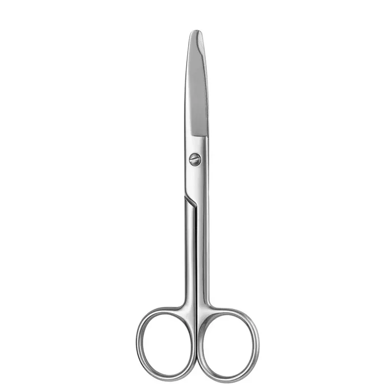 1pc 12.5/14cm Stitch Scissor Remove Suture Scissors Medical Trimming Crescent Notch Scissors Stainless Steel Surgery Wire Cutter 2