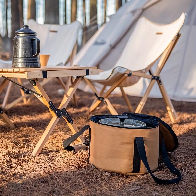 Capacity Cookware and Tableware Storage Bag for Camping and Picnics-Keep Your Gear Organized Protected