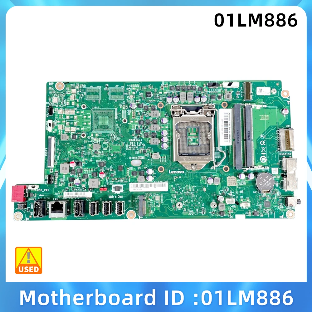 

FOR IdeaCentre A540-24ICB Motherboard 01LM886 SR3X8 01AG829 - DEFECTIVE