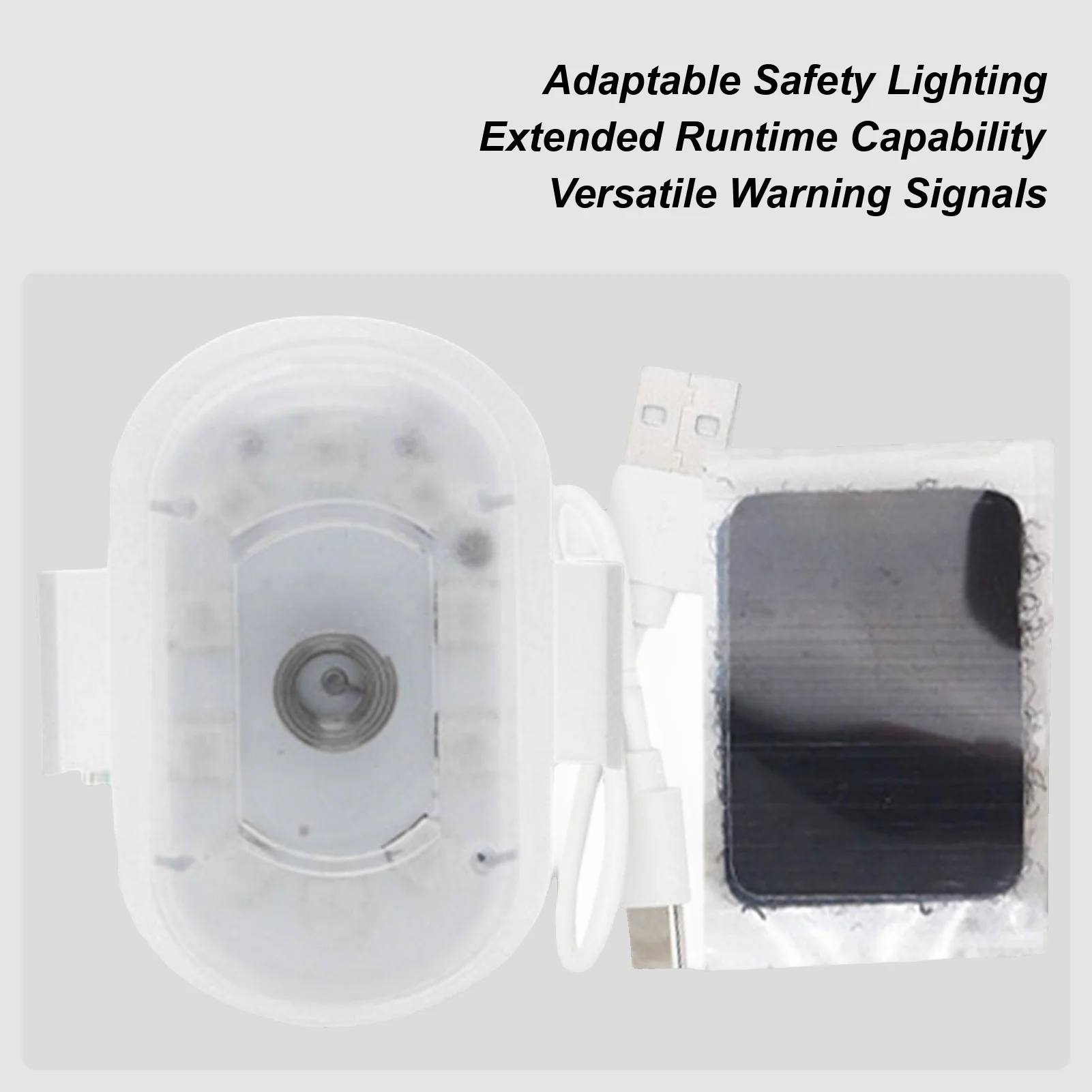 LED Lights Flashing Touch Activated Lamp High Brightness Car Warning ...