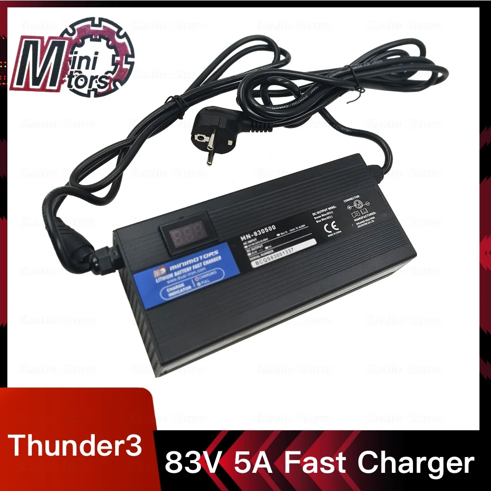DUALTRON 72V Electric Scooter Charger 83V 5A with display Quick Charger Dualtron X Ⅱ UP New Dualtron Storm Thunder III