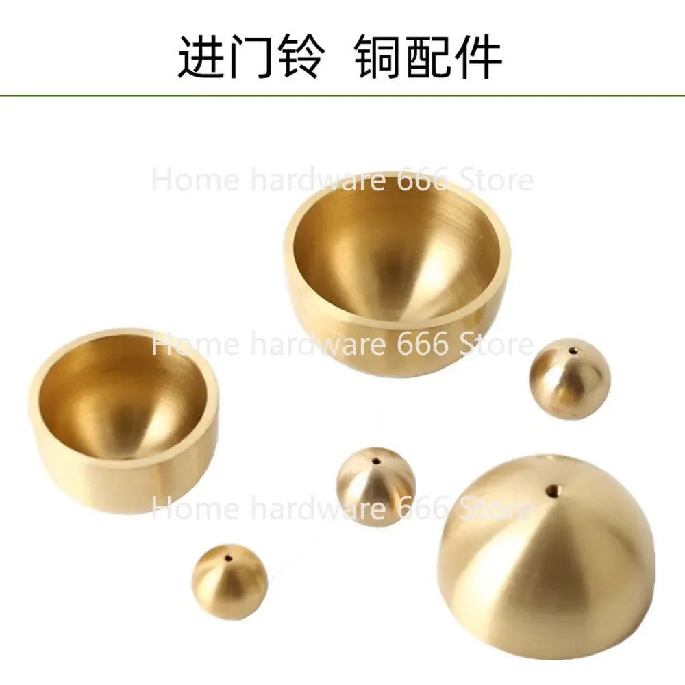Dopamine Door Bell Accessories, Pure Copper Wind Bell Accessories, Refrigerator, Wooden Wind