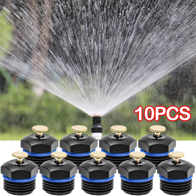 10/5 db Állítható Öntöző Sprinkler Kerti Öntözés Mikrorzsák Fúvókák Fúvóka Üvegházhatású Otthoni Szerszámok