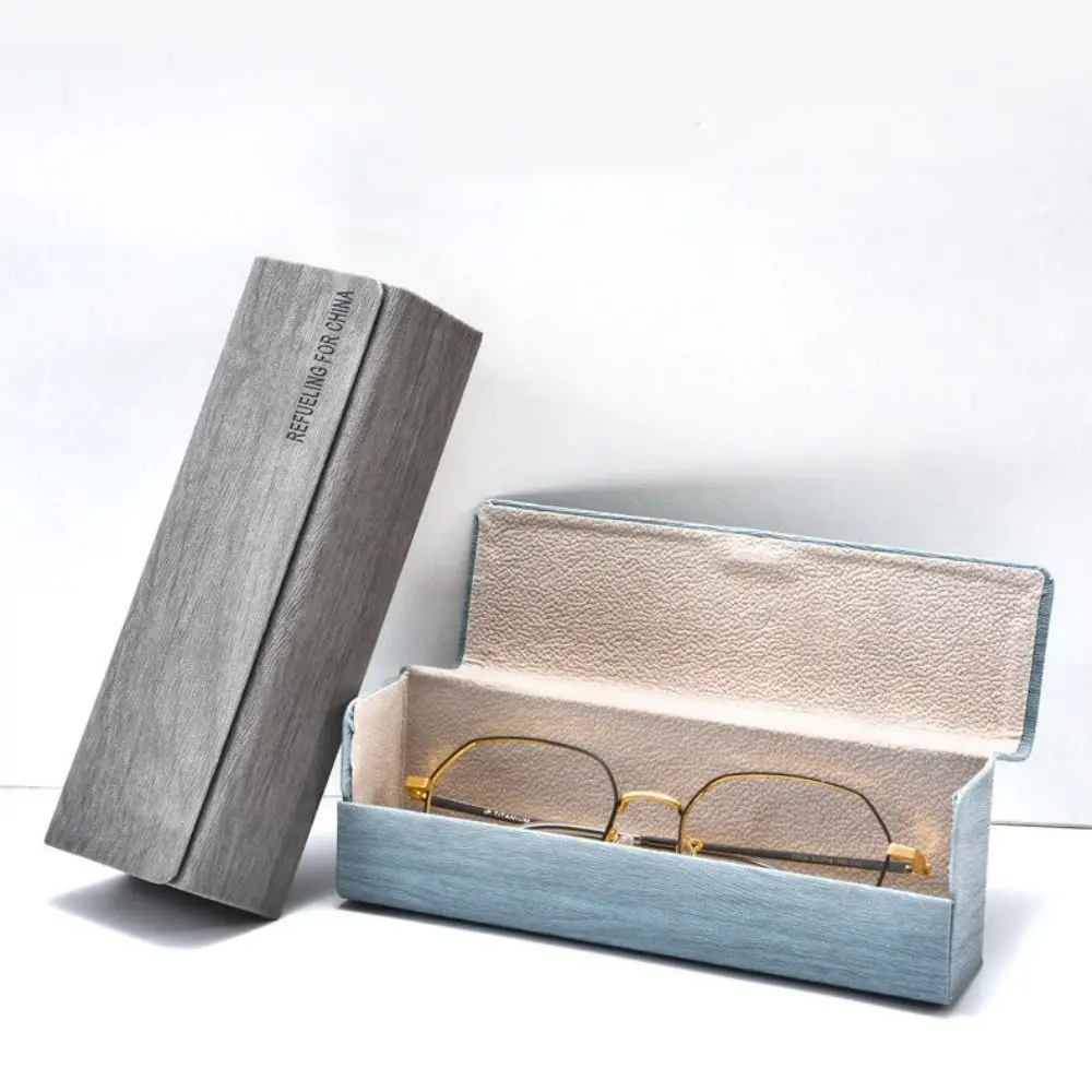 

Leather Eyewear Case New Hard Frame Anti Pressure Eyeglass Case Lightweight Glasses Case Women
