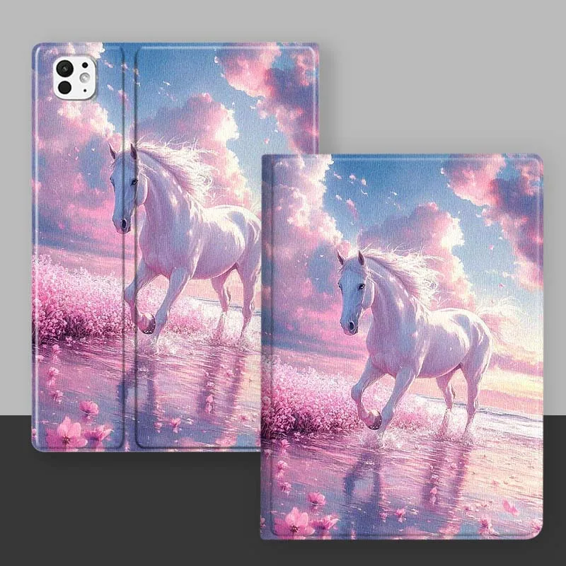 Pink Horse Design Tablet Case