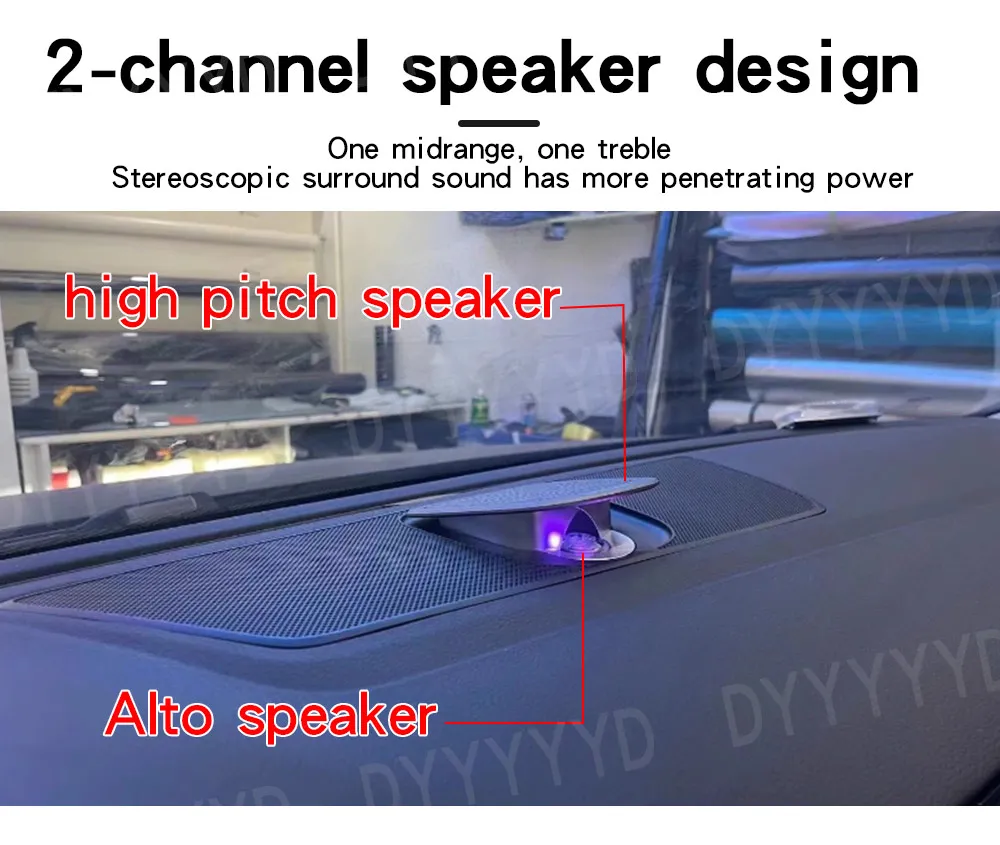 Car Audio speaker For VW Volkswagen Magotan CC Tiguan Tayron Lifting Center spea