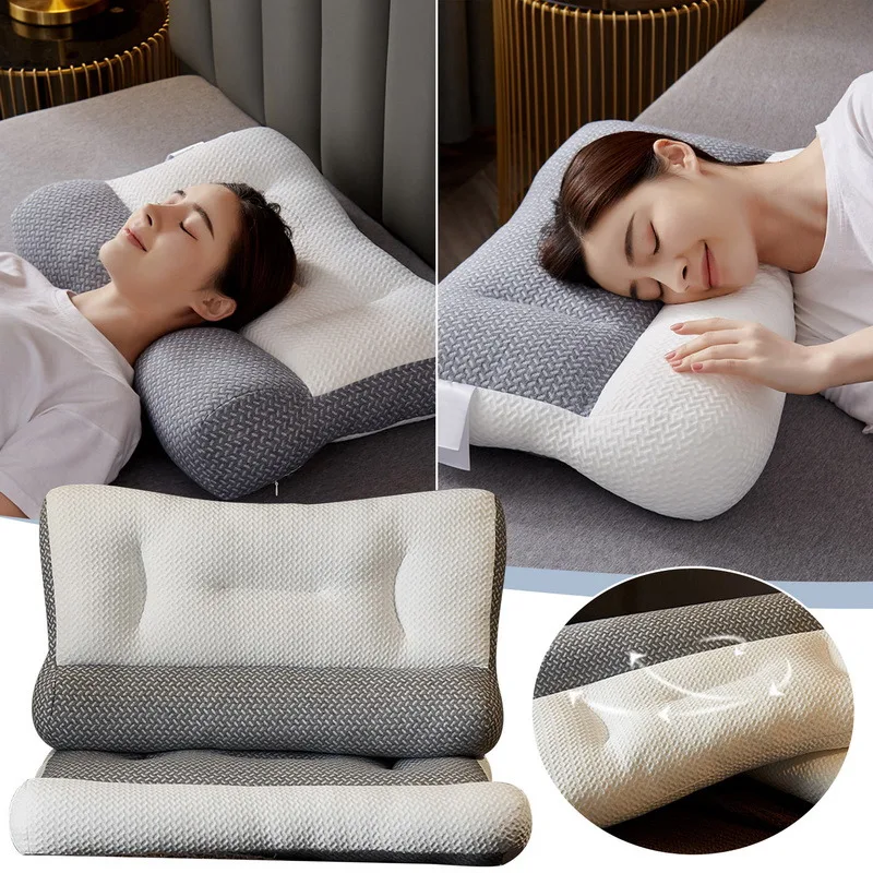 Orthopedic Cervical Contour Pillow Super Ergonomic Pillow Orthopedic  Sleeping Positions Pillow For Neck Shoulder Pain Relief - AliExpress