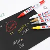 1PC Car Paint Marker Pen Waterproof Car Wheel Tire Oily Painting Mark Pen Auto Rubber Tyre Polishes Metal Permanent Marker 4