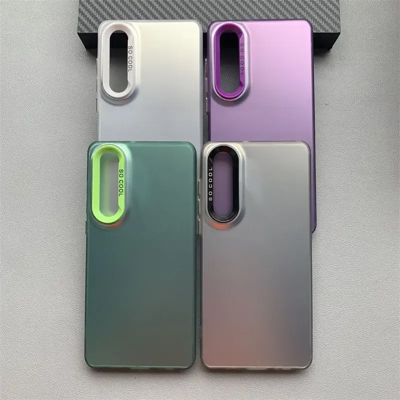 IMD Matte Laser PC+TPU Armor Phone Case - Durable and Stylish Protection