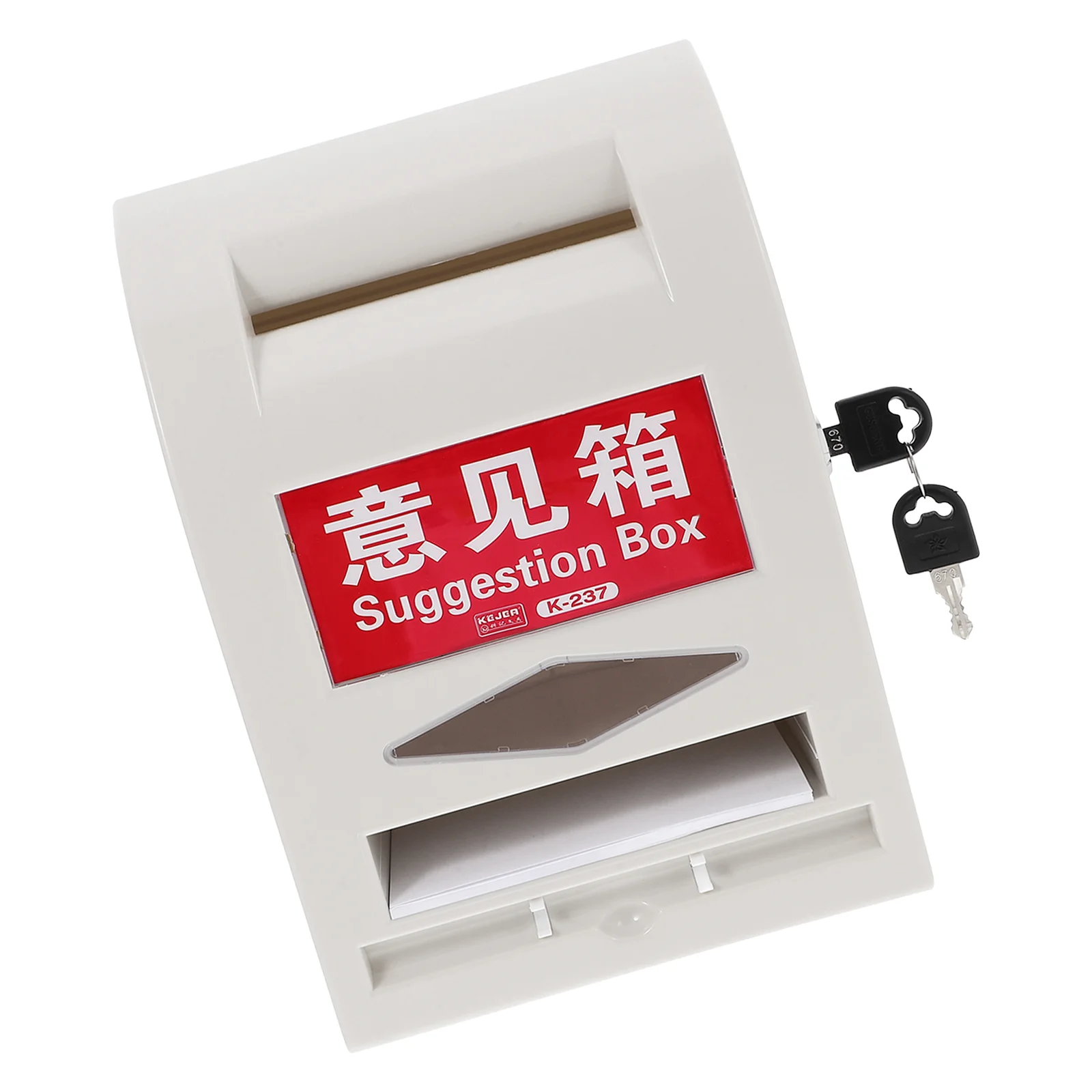 Wall Mount Mailbox Locking Complaint Box Vote Box With Slot Outdoor Mailboxes Ballot Newspaper Mailbox Garden Supplies