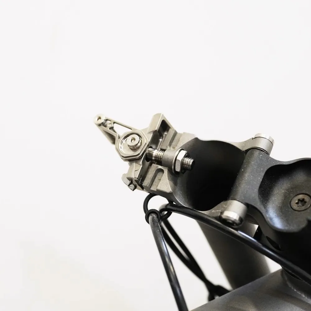 Unionjack Titan faltbarer Scharnierclip für Brompton Aline Cline Pline faltbare Schnellspanner – Detail 6