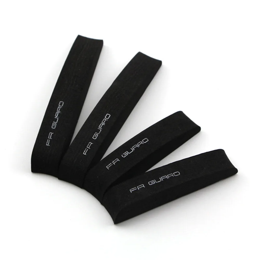 Car Stickers Car Door Edge Guards Car Door Stickers Car Door Protector Car Door Anti Collision Strip Car Door Edge Protector Car Door Protector Guard Strip Scratch Protector Car Rubber Bumper Stickers Auto Door Edge Protection Decoration 4Pcs